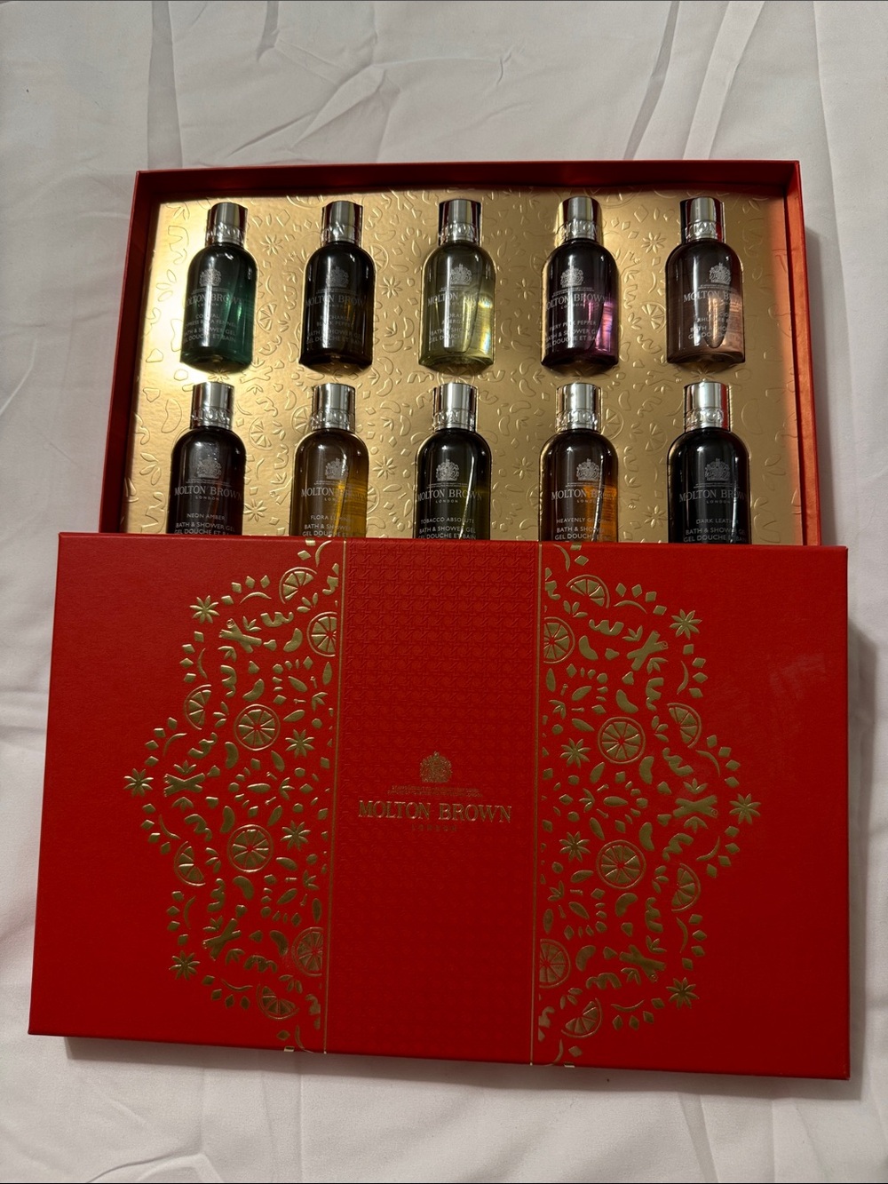 Molton Brown London Stocking Filler Collection Bath & Shower Gel Gift Set NIB